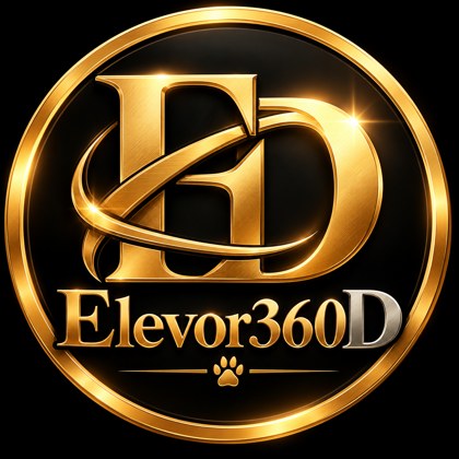 Elevor360D gold logo